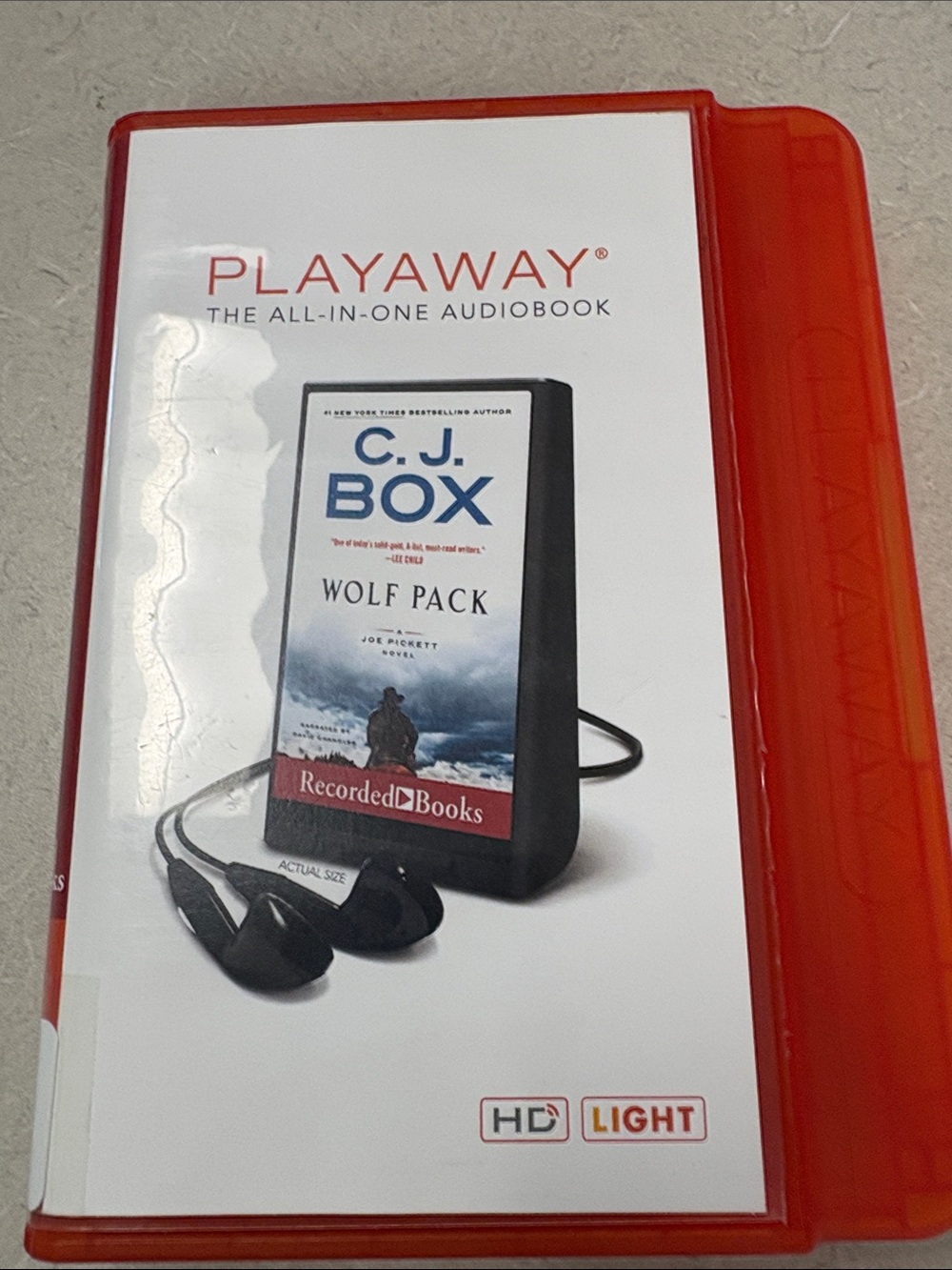 Portable Audiobook Player - Red